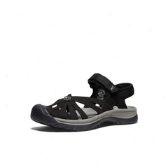 Women's Rose Sandal  |  Black/Neutral Gray