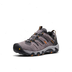 Men's Headout Waterproof Hiking Shoe  |  Steel Grey/Orange Pepper