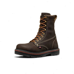 Men's Liberty 8" Waterproof 90° Heel Boot (Carbon Toe)  |  Coffee Bean/Black