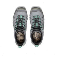 Women's Targhee IV Vented Hiking Shoe  |  Alloy/Granite Green