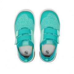 Big Kids' KNX Knit Double Strap  |  Bright Aqua/Cabbage