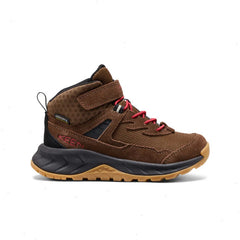 Little Kids' Hightrail Waterproof Hiking Boot  |  Dark Earth/Garnet