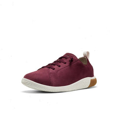 Big Kids' KNX Leather Sneaker  |  Fig/Star White
