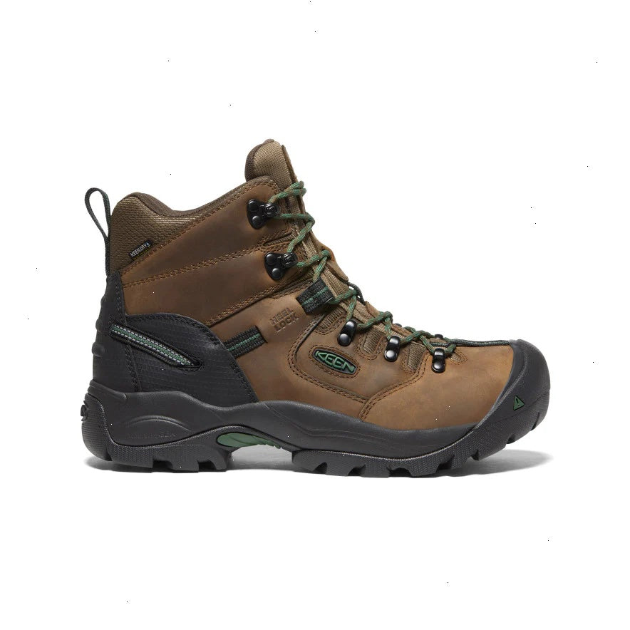Men's Pittsburgh Energy 6" Waterproof Boot (Carbon Toe)  |  Cascade Brown/Greener Pastures