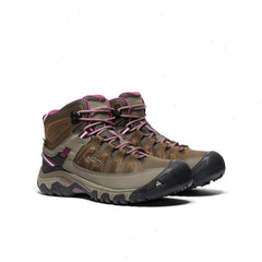 Women's Targhee III Waterproof Mid  |  Weiss/Boysenberry